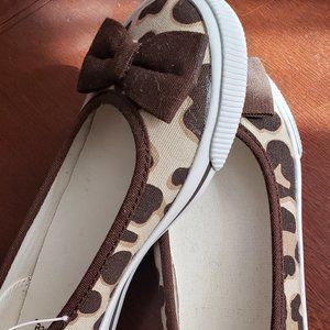 Toddler Girl Shoes size 10 Brown and Tan Gymboree